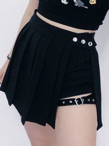 The Grunge Goth Shorts