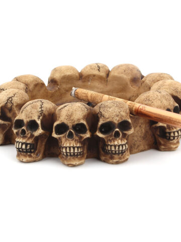Gothic Skull Ashtray