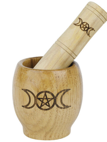 Witches Mortar & Pestle Pot