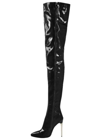 Shiny Stiletto Boots