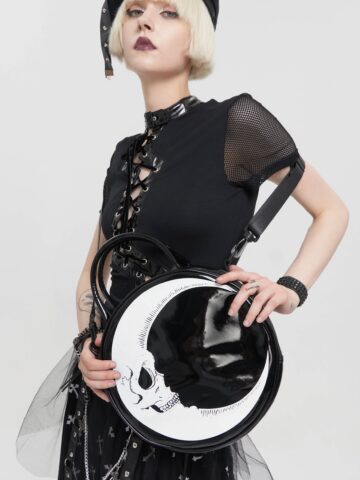 Skull in the Moon Bag