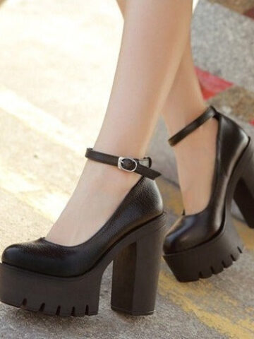 The Classic Chunky Mary-Janes