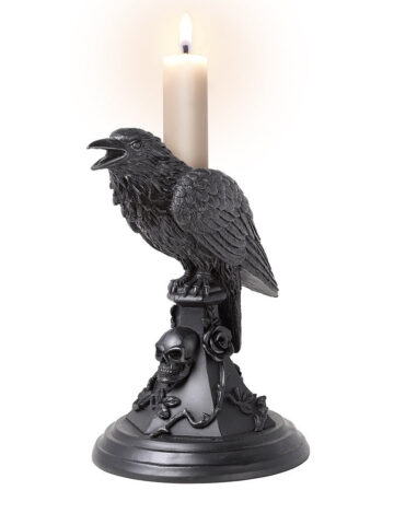 Poe's Raven Candlestick