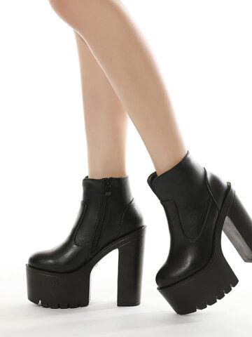 Platform Chelsea Boots