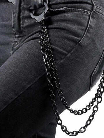 Handcuffs Belt Chain