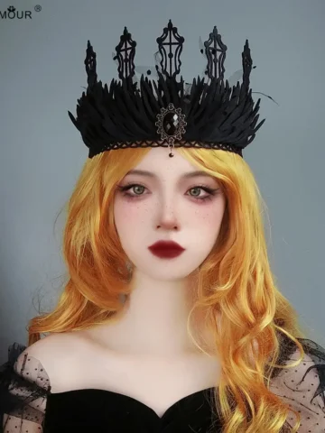 Gothic Baroque Vintage Halloween Crown
